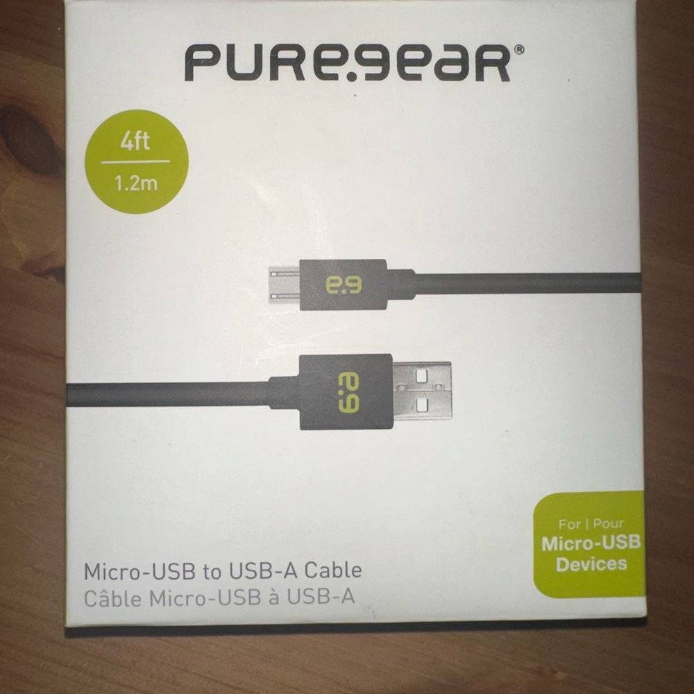 PureGear Micro-USB to USB-A Cable